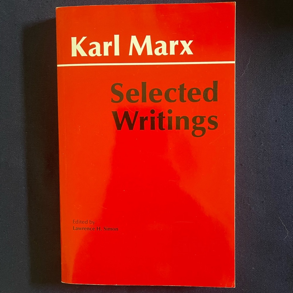 Karl Marks Selected Writings